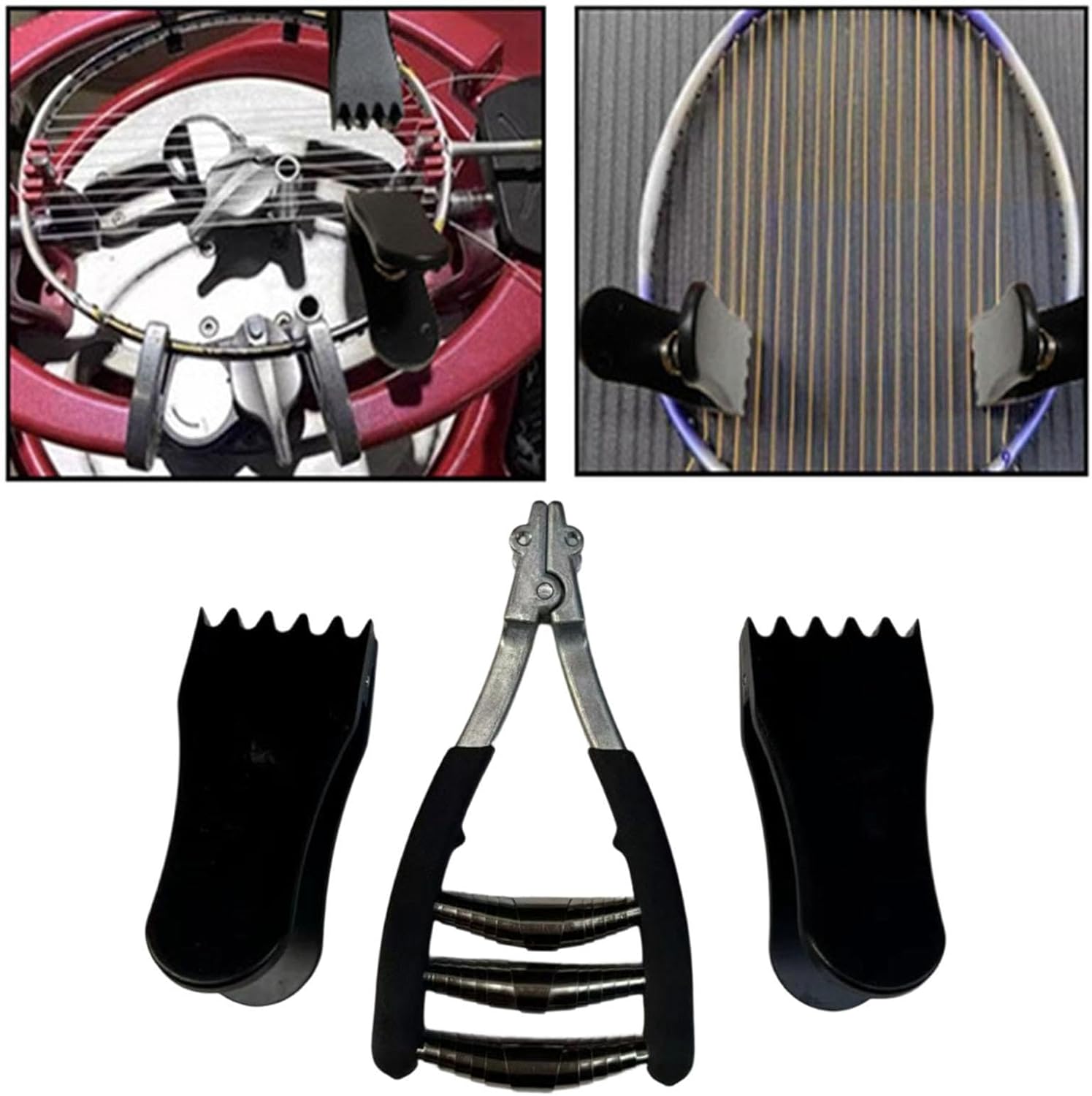 Starting Clamp Stringing Clamps Manual Machine Metal Stringing Tool Tennis Equipment for Badminton Racket Squash