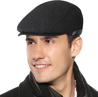 Sumolux Mens Newsboy Hat Flat Cap Gatsby Lvy Irish Hats Driving Cabbie