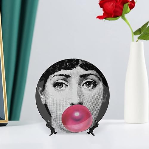 Miniatura 6 de Lina Cavalieri - Placa decorativa de pared, misteriosa placa para colgar en la pared, incluye soporte y gancho de resorte especial, A14, 6 pulgadas