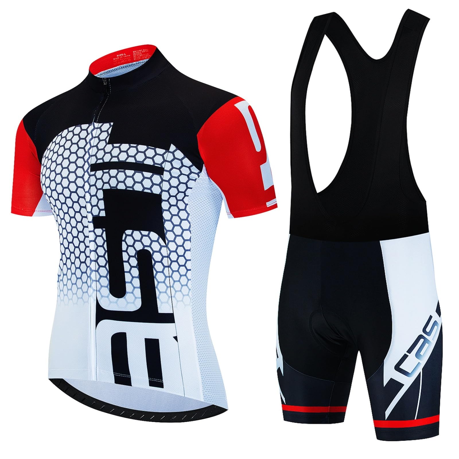 Fahrradtrikot Herren Radtrikot Set Herren Fahrradbekleidung Sommer Kurzarm Mtb Fahrradanzug Fahrrad