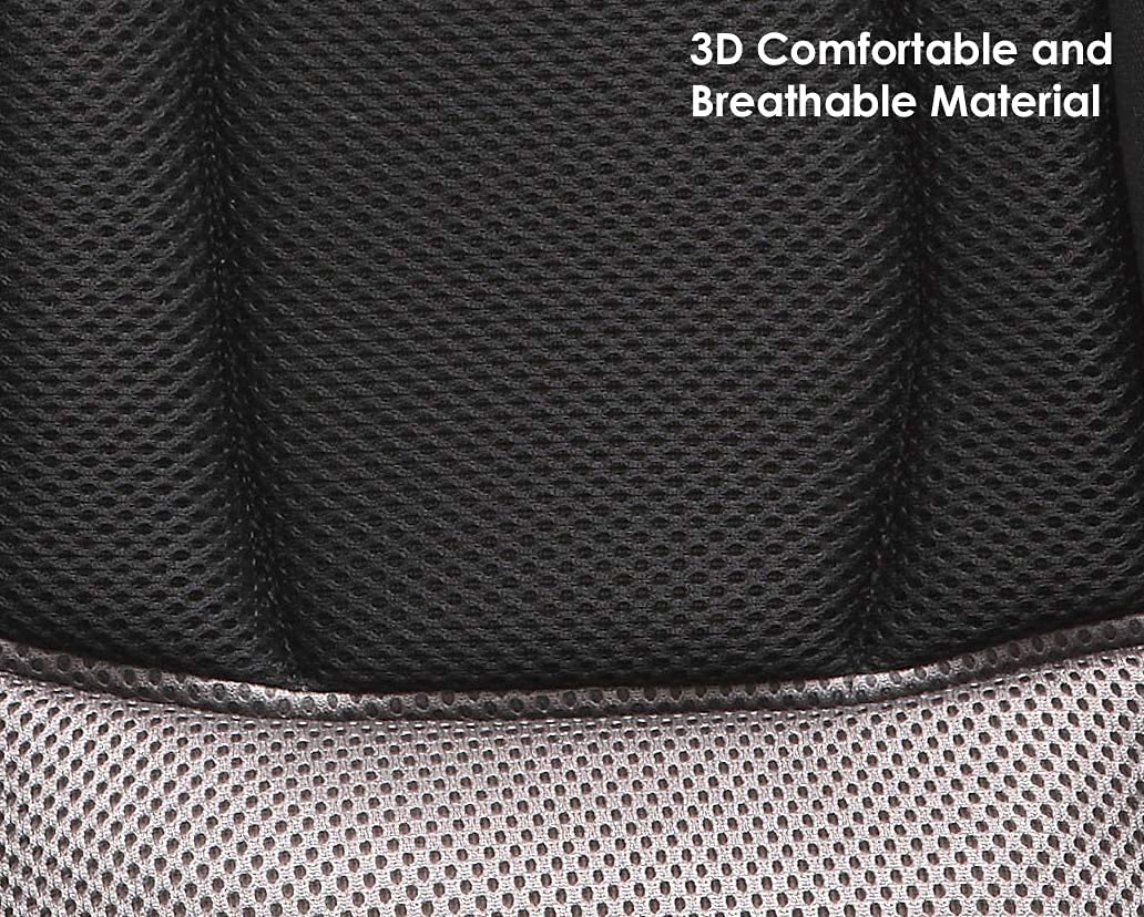 Cuscino di sostegno per rimorchio per bicicletta universale con rete traspirante 3D