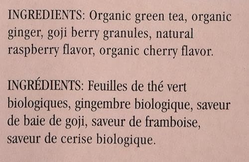 Miniatura 6 de Uncle Lee's Imperial Organic Tea - Baya de Goji verde, 18 unidades (paquete de 4)