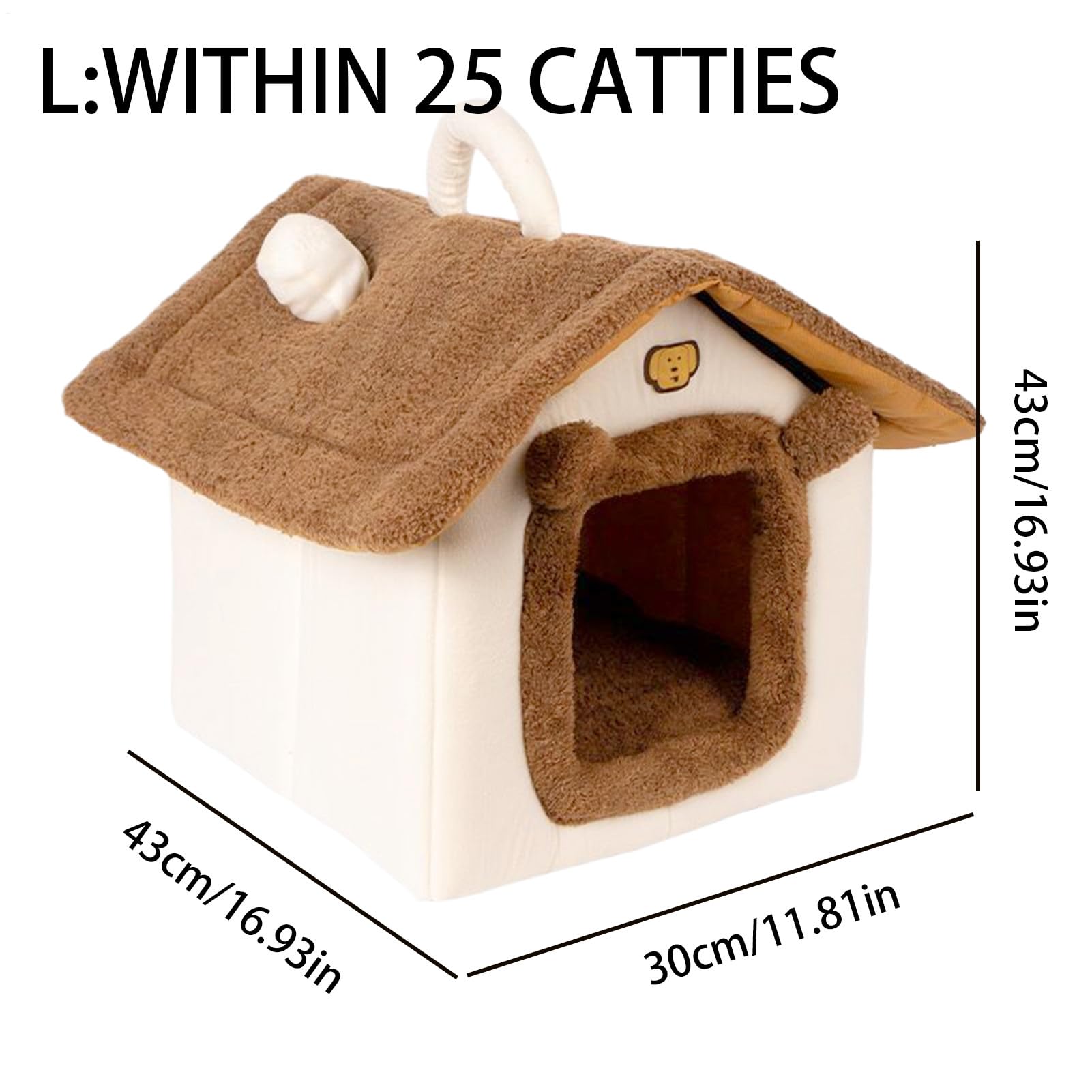 Cama Cueva Para Gatos Cerrado Suave Privado Y Cómodo | Cama para Gatos de Interior Para Dormir En Invierno En El Hogar, El Dormitorio, El Balcón, El Exterior Y El Viaje Para