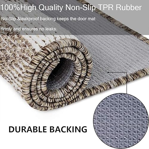 Miniatura 5 de Morgantag - Tapete para puerta de entrada, diseño europeo simple.