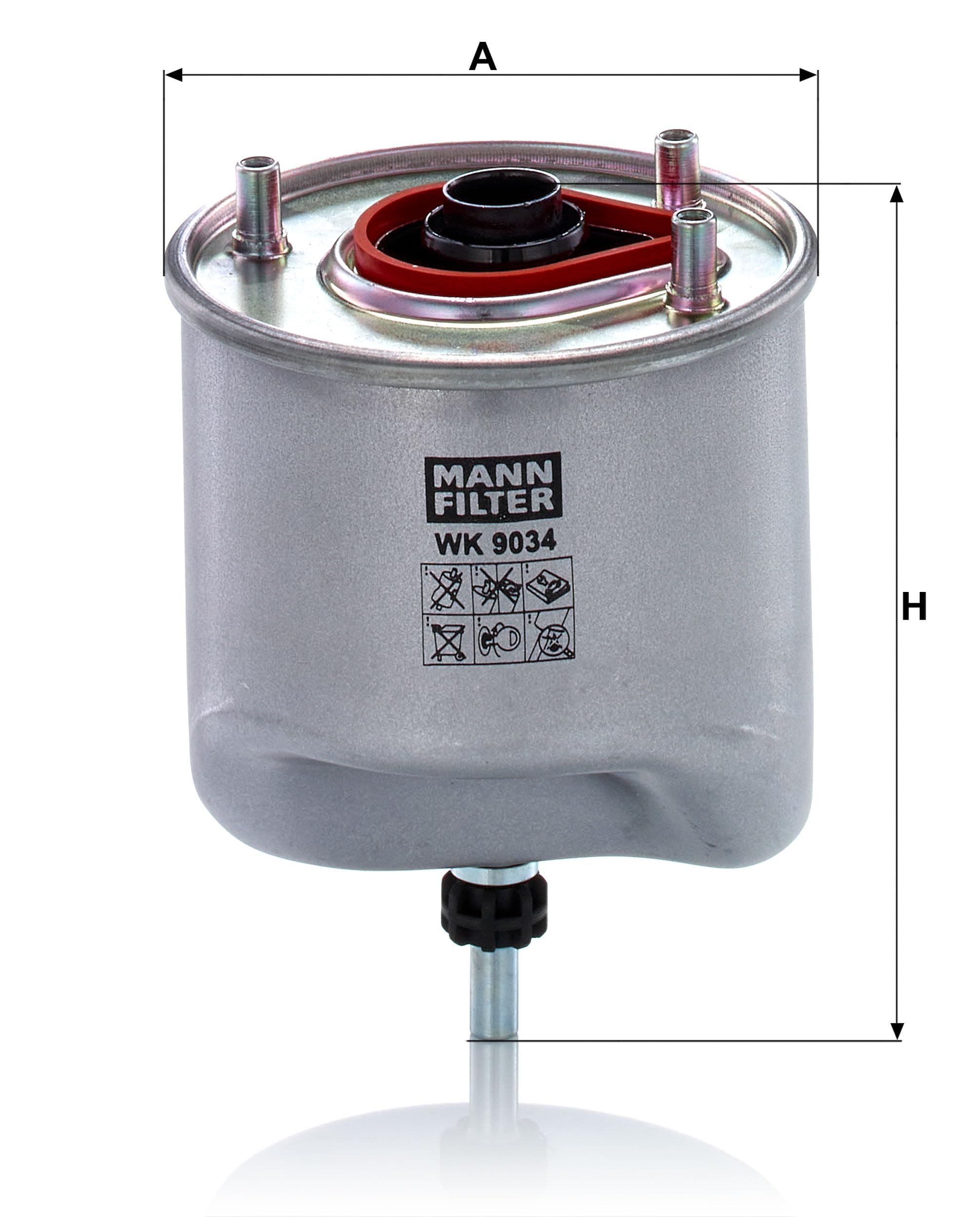 MANN-FILTER WK 9034 Filtr Paliwa