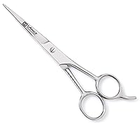 Vista 3 de Macs - Tijeras de corte de pelo, tijeras de peluquería de 5.5 pulgadas, maquinilla de afeitar de acero inoxidable de alta calidad con hoja de borde