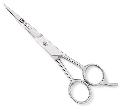 Miniatura 3 de Macs - Tijeras de corte de pelo, tijeras de peluquería de 5.5 pulgadas, maquinilla de afeitar de acero inoxidable de alta calidad con hoja de borde