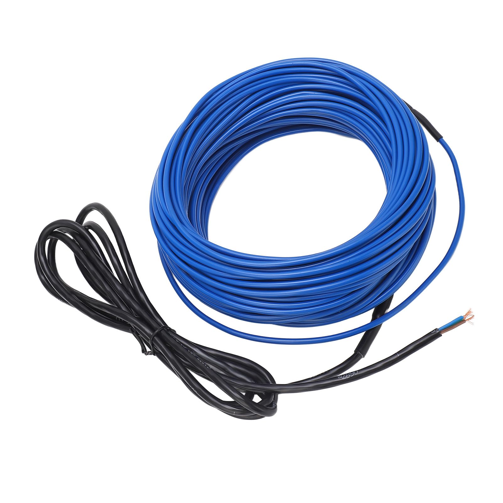 Cavo Riscaldante per Pavimento Interno, Nastro Riscaldante Elettrico con Temperatura Autolimitante 15 W/M 150 W, 10 M, con Impermeabile IP68, per Sala Pompe da Giardino, Garage, (220-240V)