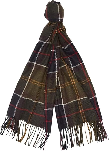 Barbour Women's Scarf LSC0426 Multicolour, Classic Tartan, One size
