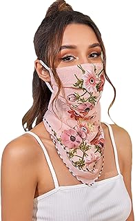Floerns Women's Sun UV Proof Multifunctional Headband Face Cover Scarf
