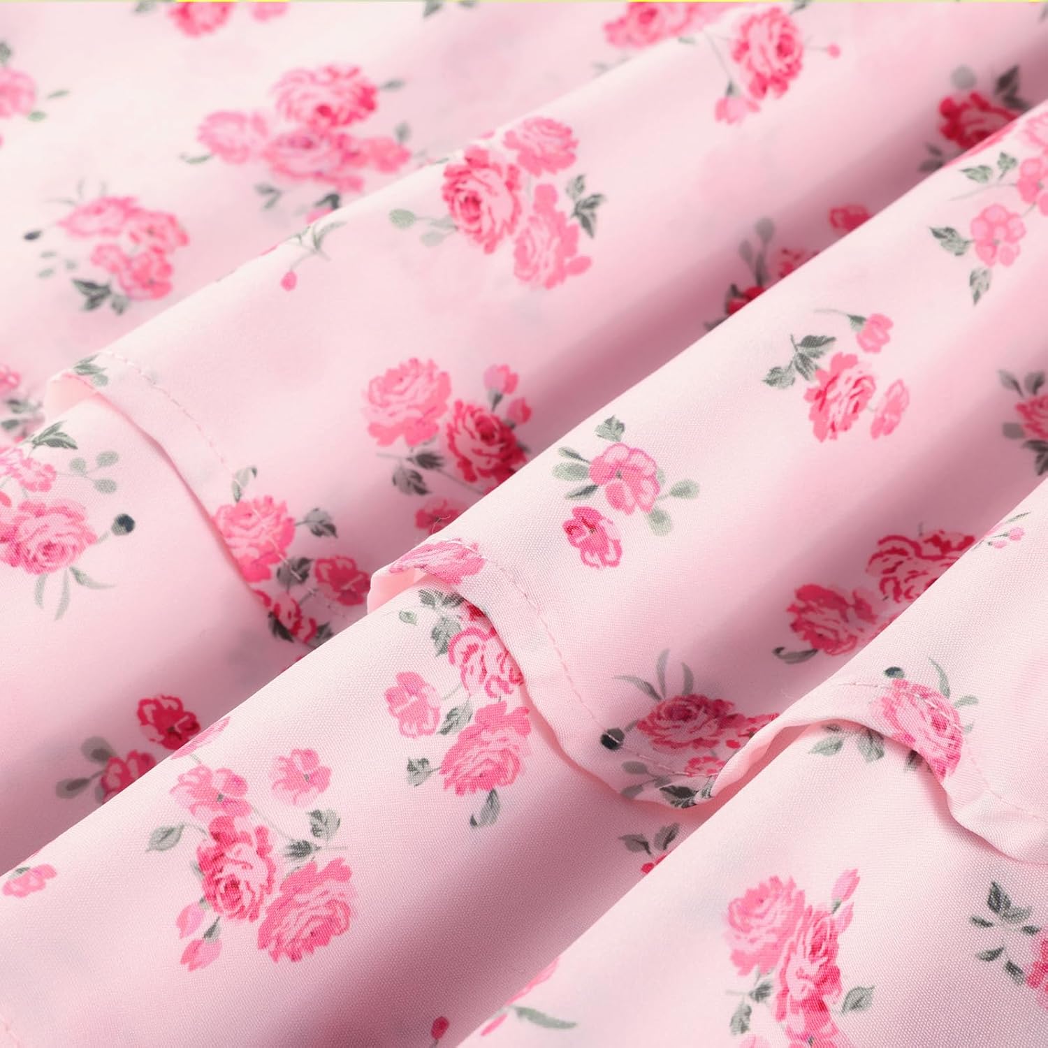 SCARLET DARKNESS Floral Mini Corset Dress for Women Teen 2026 Summer Spring Flowy A-Line Sundress with Pockets - Image 6