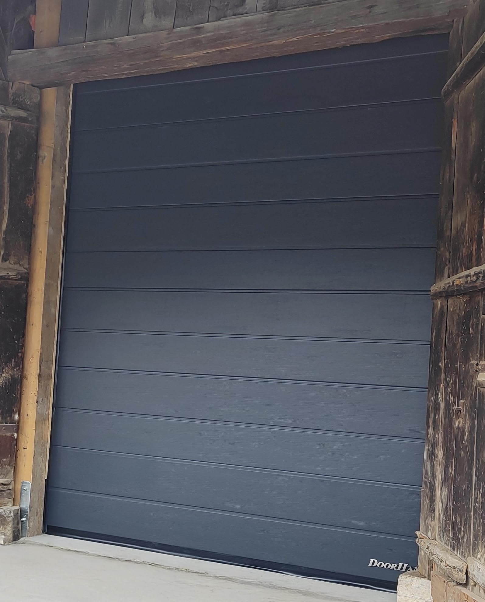 DoorHan Sektional Garagentor 2750 x 2280 RAL 7016 Anthrazitgrau Selbstmontage