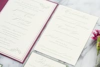 Vista 4 de Custom Southern Style Wedding Suite, Fall Wedding Invitation, Bohemian Invitation, Savannah Sample