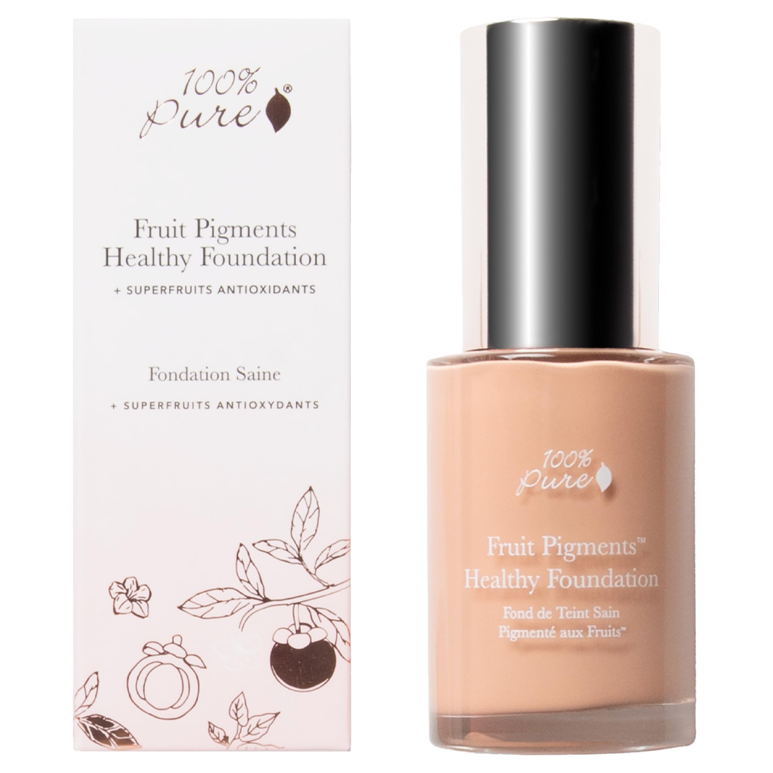 Amazon.com : 100% PURE Healthy Foundation Full Face Coverage