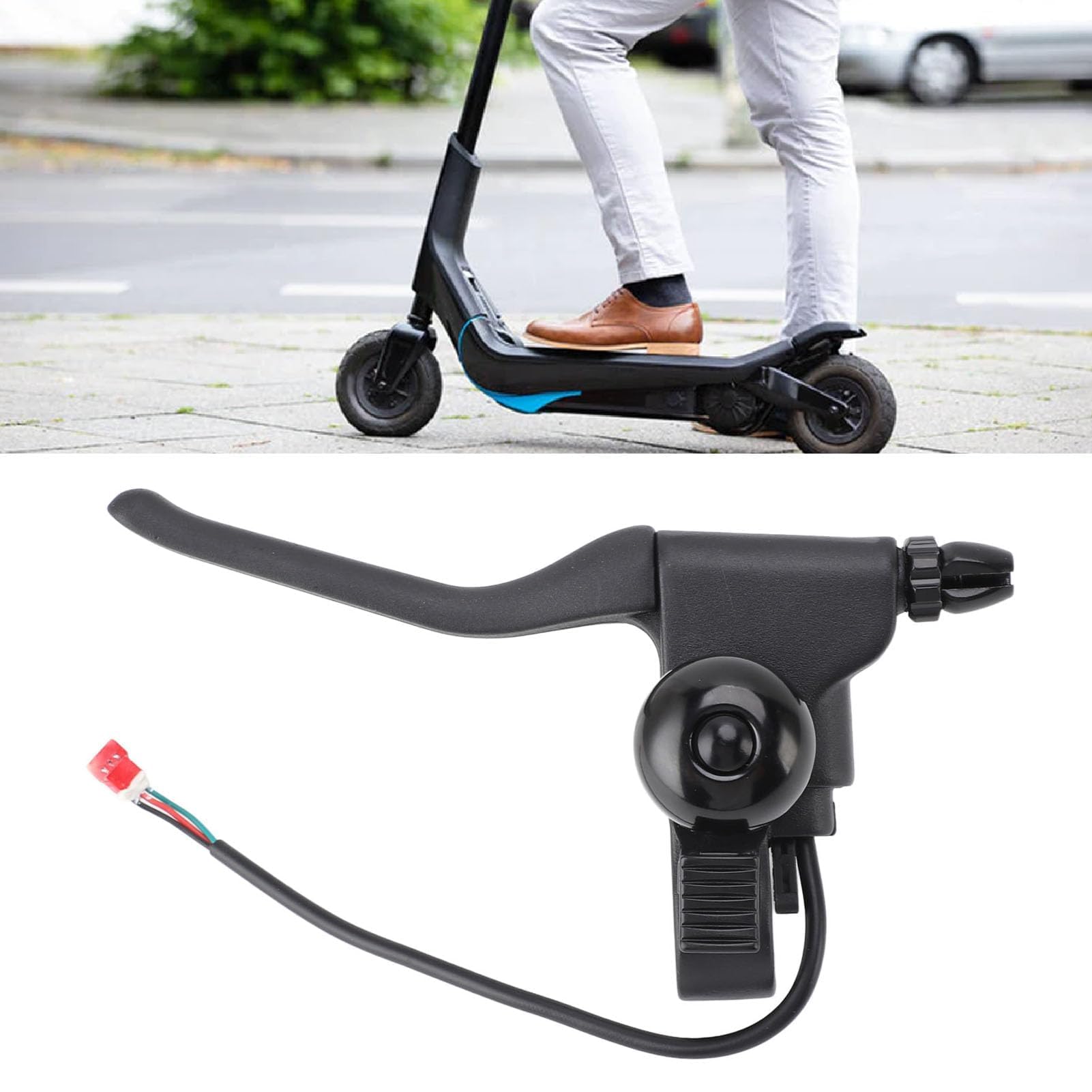 Alomejor Grip de Frein Scooter électrique, antidérapant Ergonomique Levier de Frein Scooter électrique, pour Ville trajets Quotidiens, bricoleurs et Maintenance