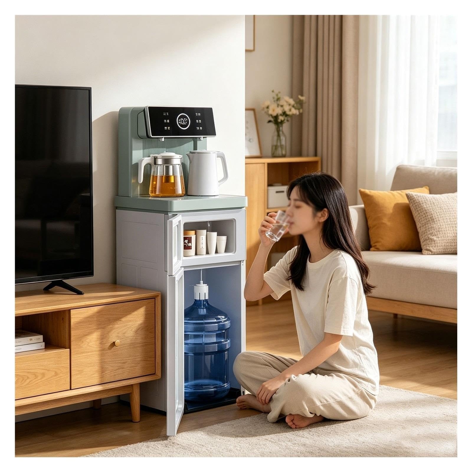 Depuratore Acqua Domestico, Erogatore D'Acqua Autonomo, Con 7 Impostazioni Di Temperatura Dell'acqua, Distributore Acqua Istantanea Calda, Per Casa, Ufficio, Caffè