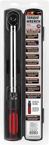 Miniatura 28 de Performance Tool M195 llave dinamométrica de estilo haz de 0-80 pulgadas y 0-7 Newton-metro