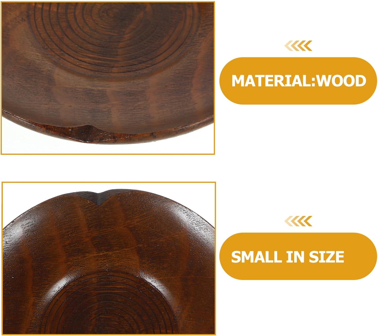 Kichvoe Flower Shape Wood Coaster 4.13 inch Mug Coaster for Coffee Table Cup Mat for Drinks Snack Dish for Home Kitchen Floral Coasters for Dining and Entertaining