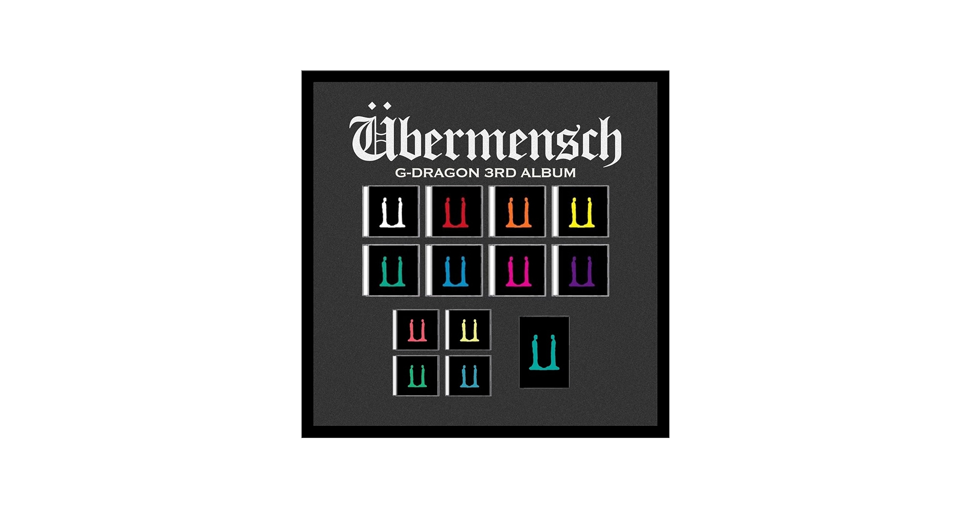 G-DRAGON Übermensch 全種類セット BIGBANG G-DRAGON - Übermensch (Jewel ver.) – Kpop Planet Global