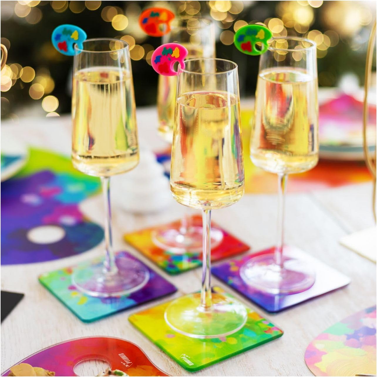 Pylones Set mit 6 Gläsern, Apéro Palette