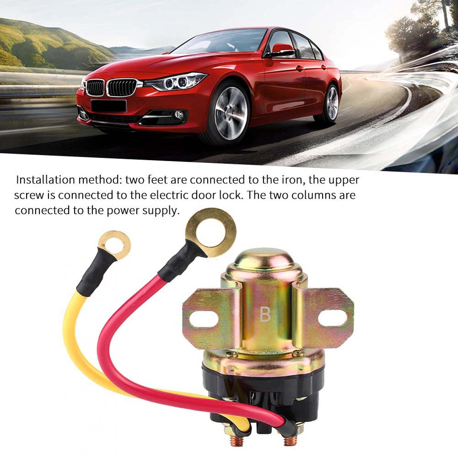 Relè solenoide di avviamento, relè motorino di avviamento, relè motorino di avviamento Relè solenoide di avviamento adatto a tutti i motorini di avviamento domestici e importati 12-24V