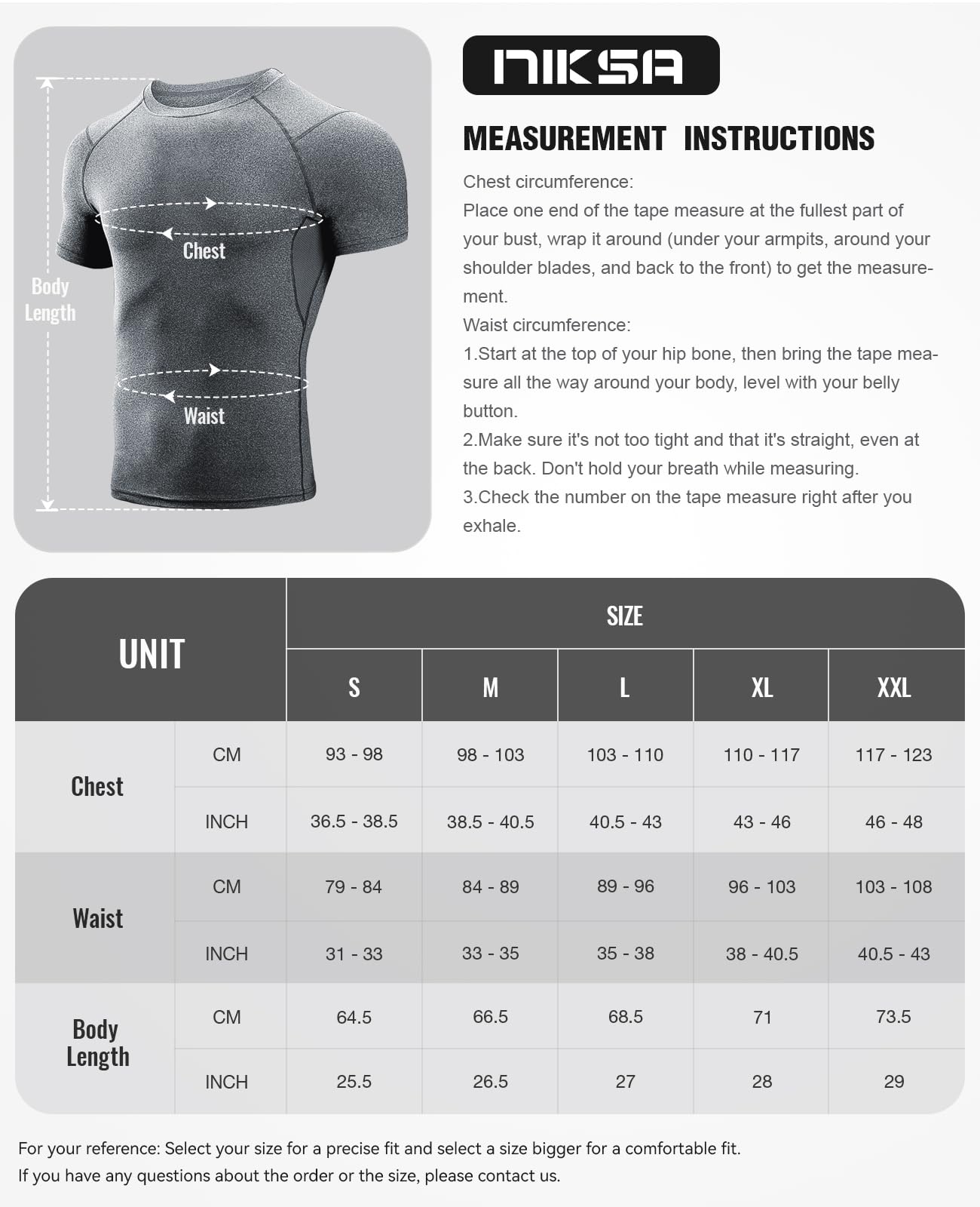 Niksa 3 Pezzi Maglietta Uomo，Maglia a Manica Corta Traspirante Asciugatura Rapida Compression da Uomo Sport per Correre Jogging Fitness Palestra