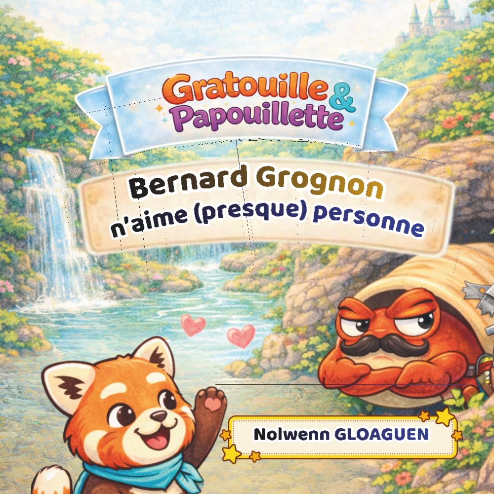 Bernard Grognon n’aime presque personne: Une histoire tendre et drôle pour apprendre à parler gentiment même quand on est grognon. (Le jardin des émotions avec Gratouille & Papouillette)