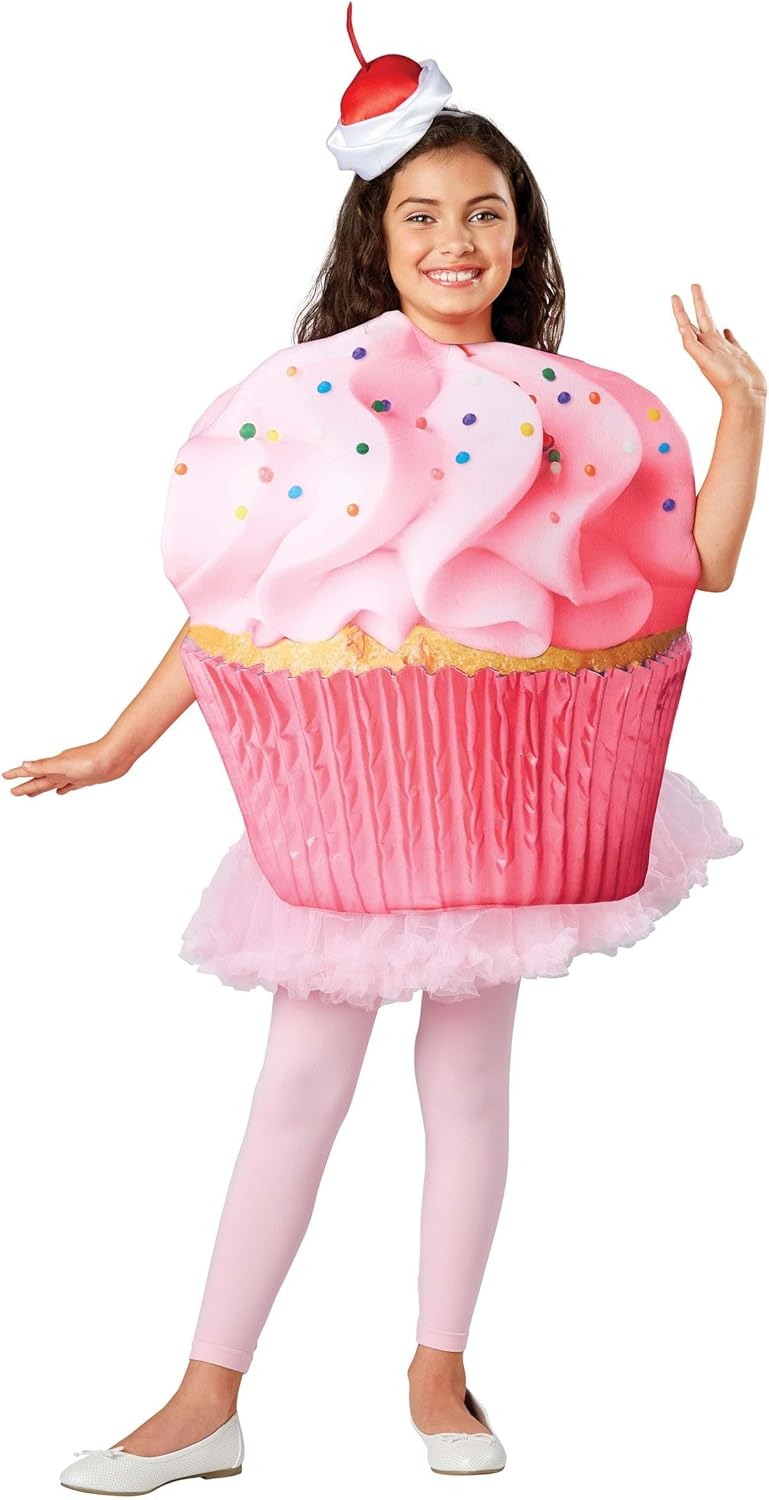 Cupcake Confetti Children's Costume - Includes Cupcake Piece and Headband