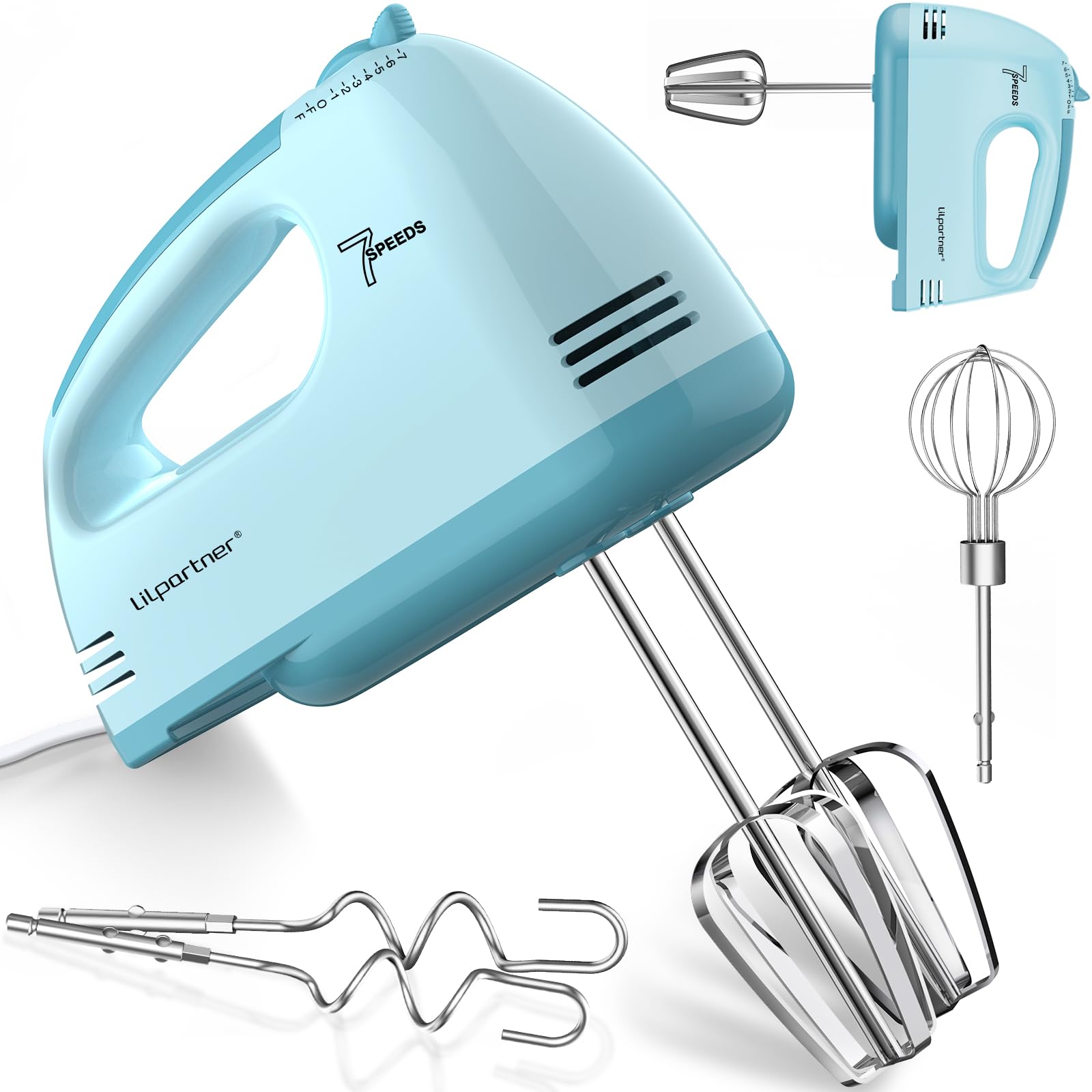Amazon.com: LILPARTNER Hand Mixer Electric, Ultra Power Kitchen