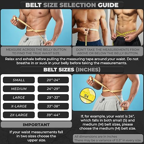 Miniatura 5 de BEAST RAGE Cinturón de levantamiento de pesas para hombres y mujeres, cinturón de gimnasio de cuero para levantamiento de pesas, soporte acolchado