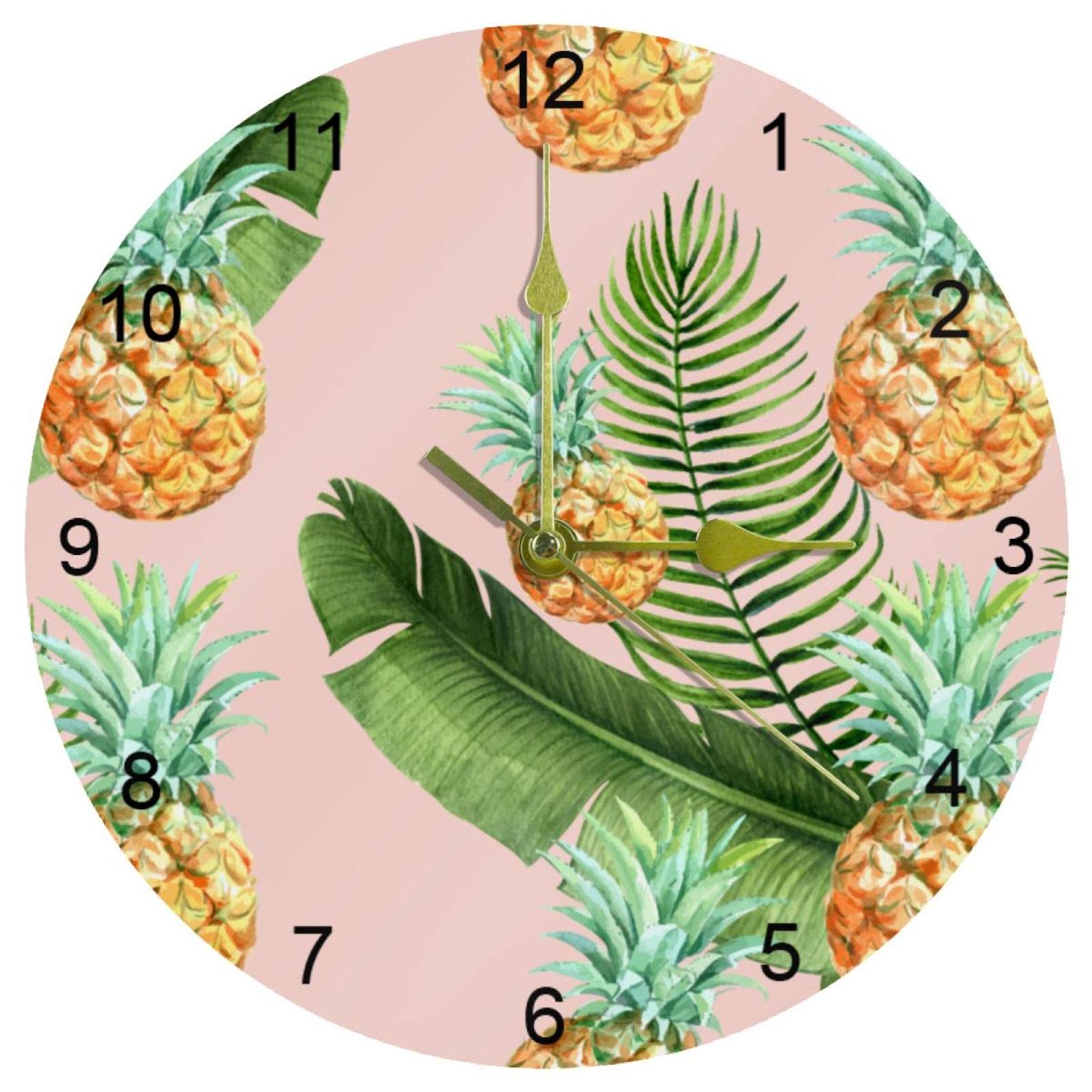 Horloge murale facile à lire et silencieuse pour rompre avec le tic-tac