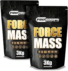 2 Hipercalórico Force Mass Em Sachê 3kg Pro Corps (3kg, Chocolate)