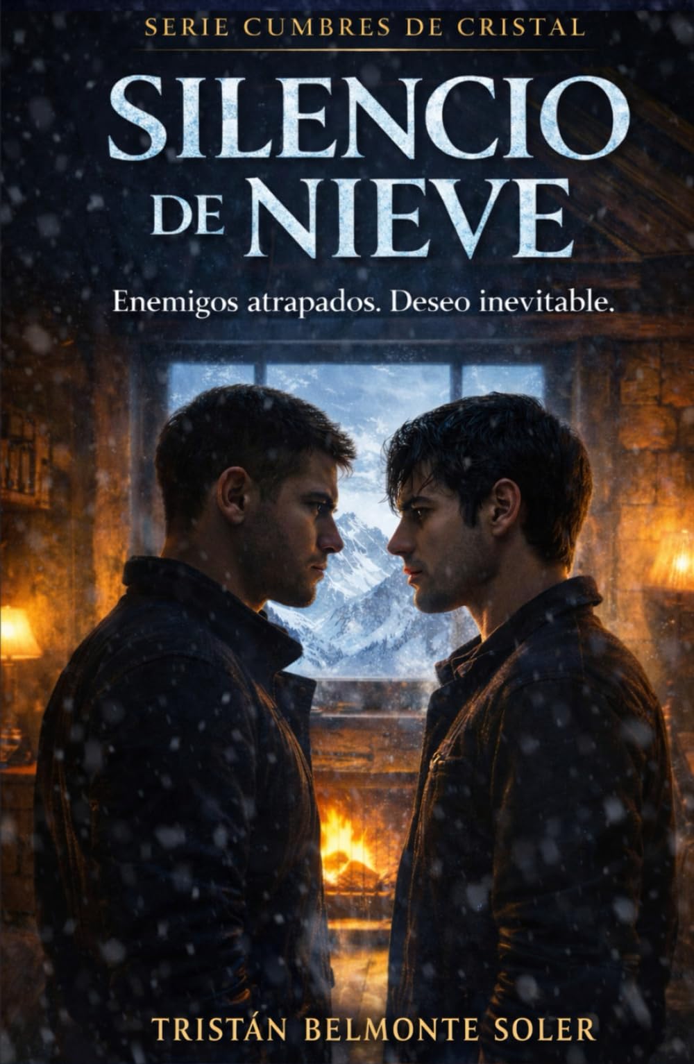 Silencio de nieve: Un romance MM de rivales a amantes - Proximidad forzada y segundas oportunidades bajo la nieve. (Cumbres de cristal)