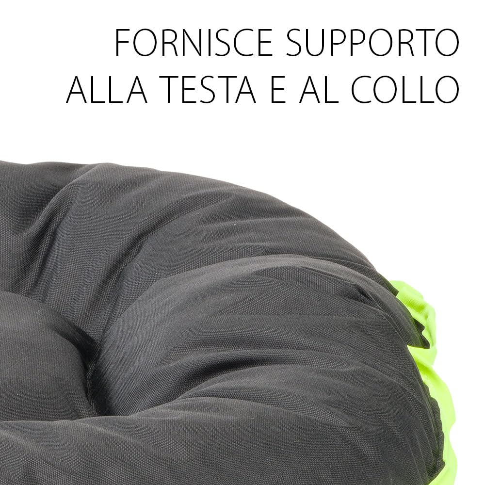 Ferplast Cuccia Cane Antigraffio e Impermeabile, Tessuto Tecnico Resistente Tech, OSCAR Taglia Grande, Materassino Lavabile a Mano a 30°, 100 x 70 x 12 cm, Nero