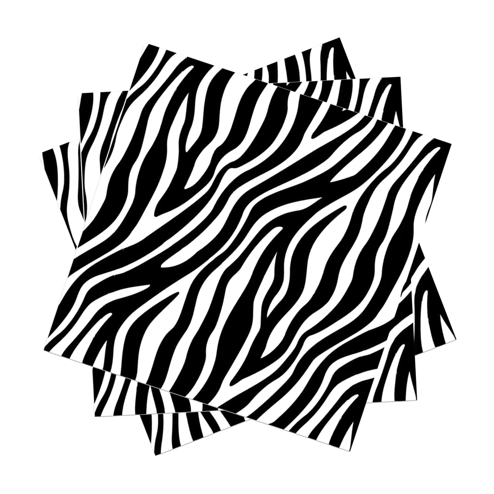 40Pcs Zebra Paper Napkins Zebra Print Party Napkins Jungle Animals Zebra Napkins Zebra Birthday Party Napkins Zebra Themed Party Supplies Zebra Disposable Paper Napkins for Jungle Animals Party Pack