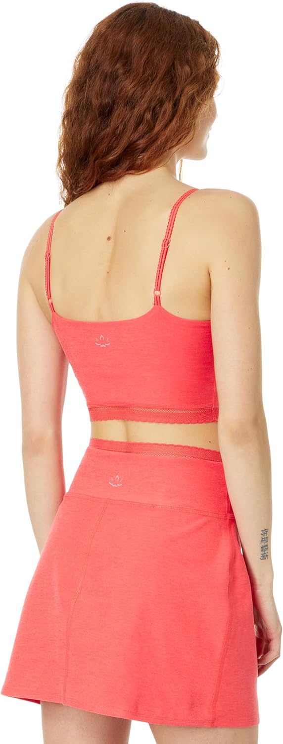 Beyond Yoga Women's Spacedye Allure Lace High Cropped Tank