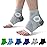6Pairs Neuropathy Socks - Toeless, Soothe Relief, Plantar Fasciitis & Achilles Tendonitis Support (Small)