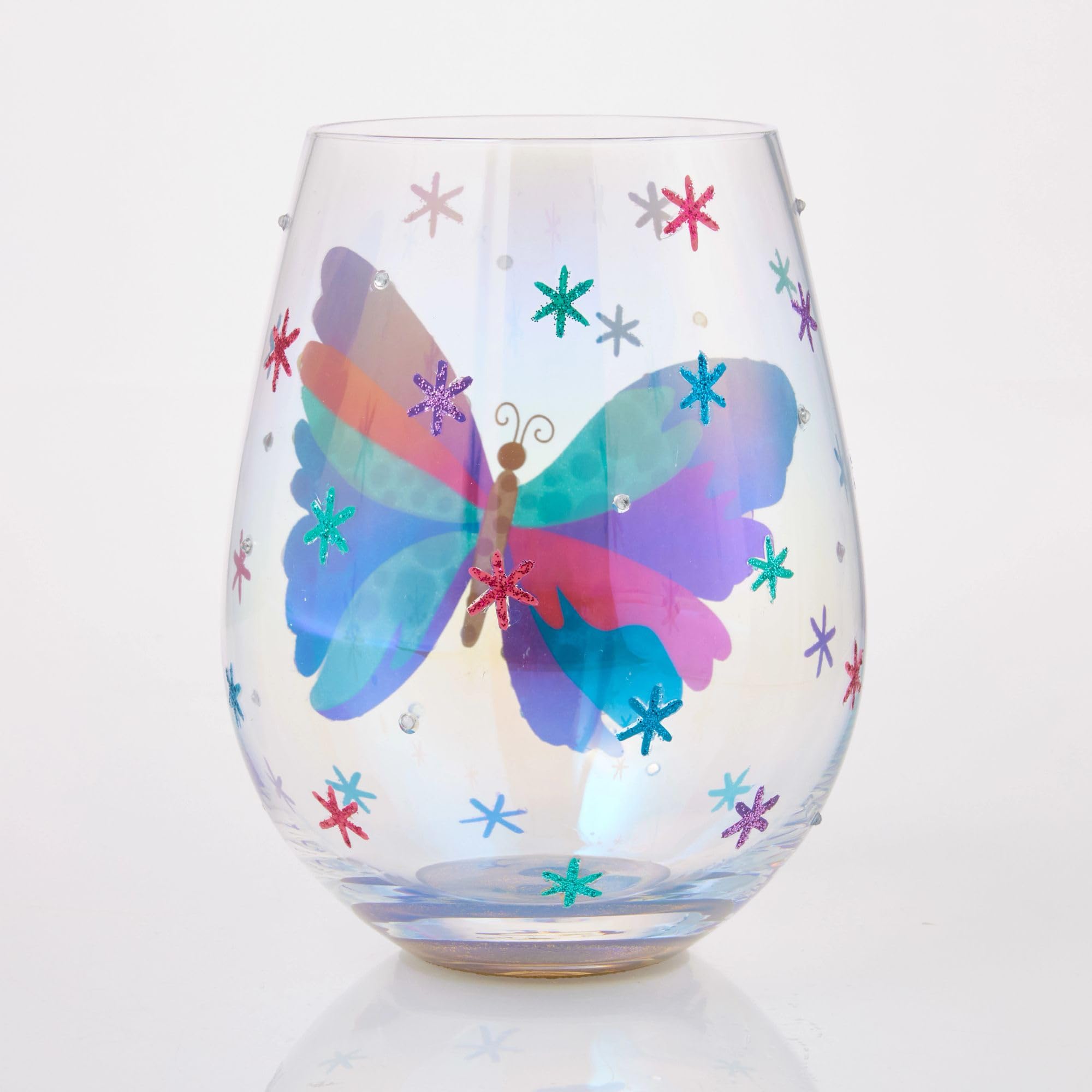 Enesco Lolita Butterfly - Copa de vino sin tallo
