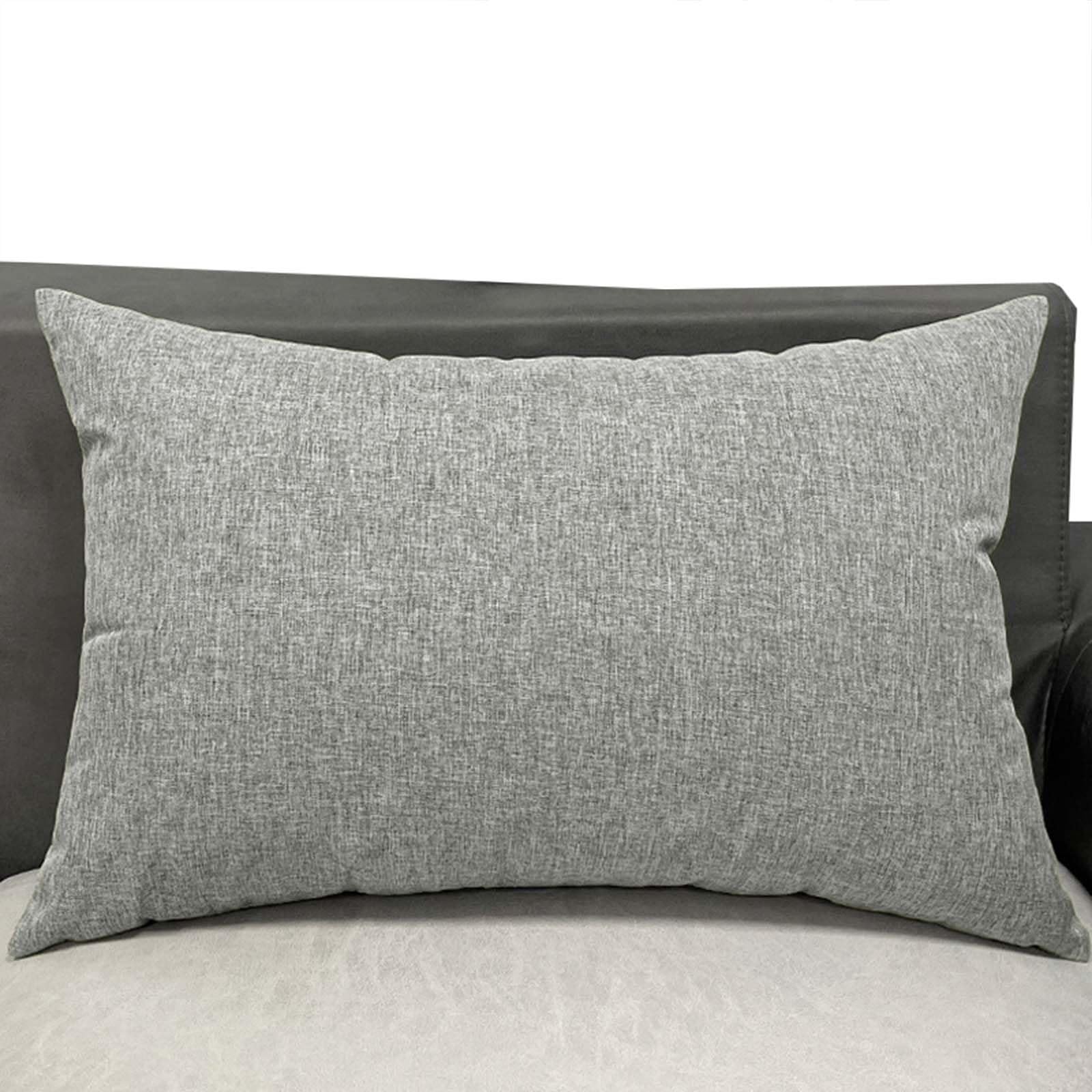 Aqigr Color 4 Cushion Covers Decorative Rectangle 40X70 50X80 60X90 Pillowcases Soft Cushion Cases For Couch Sofa Bed Bedroom Car Decor(,40X60cm/16X24in)
