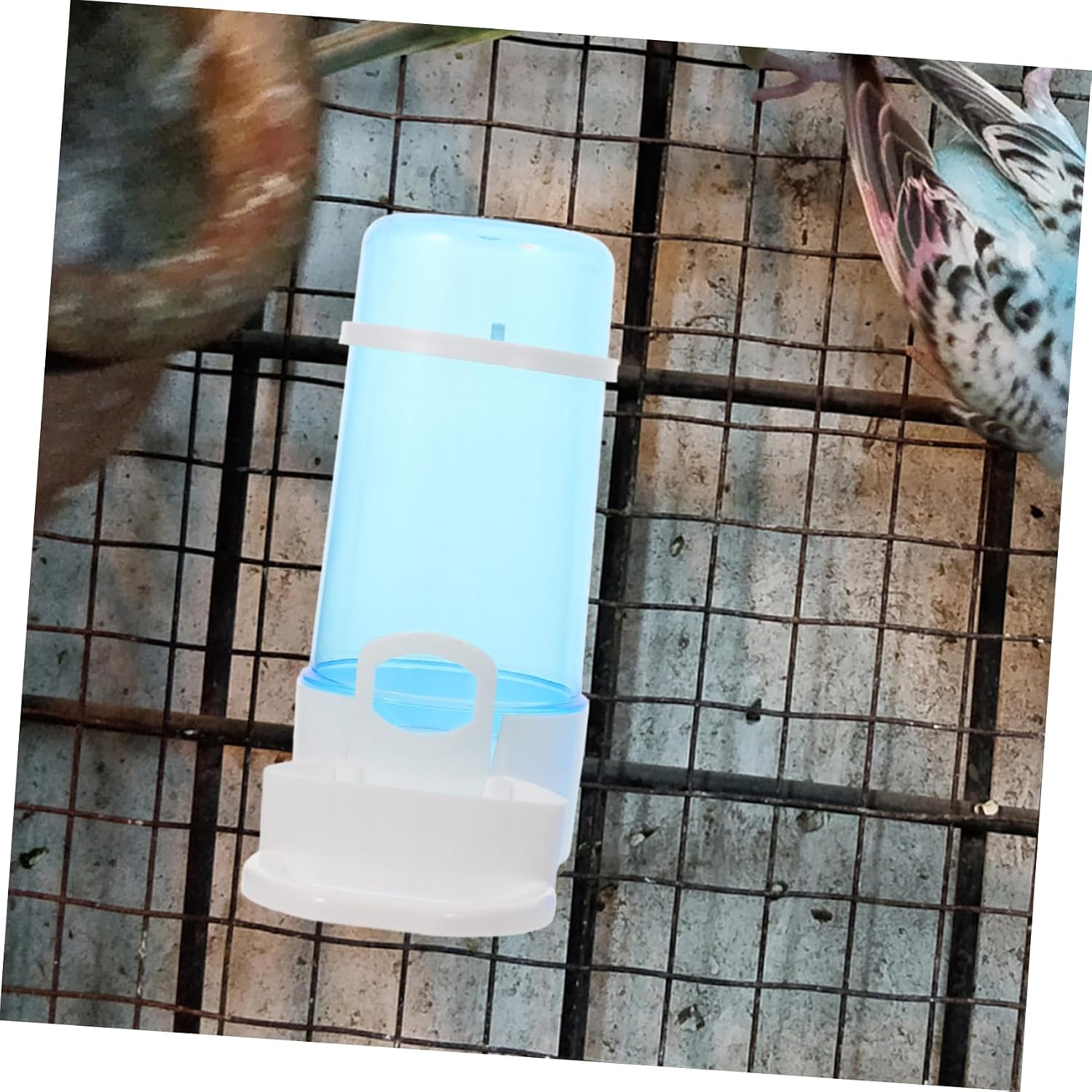 VANZACK 6pcs Automatic Drinking Water Bowls for Poultry Pet Drinker and Food Feeder Suitable for Birds Chickens and More