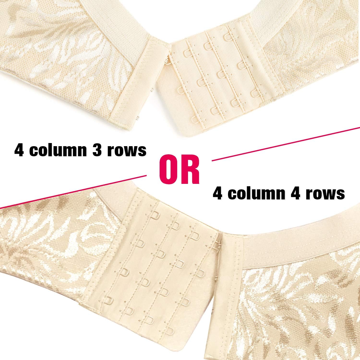 Wingslove Women's Full Coverage Non Padded Comfort Minimizer Wire-Free Bra Plus Size - Image 6