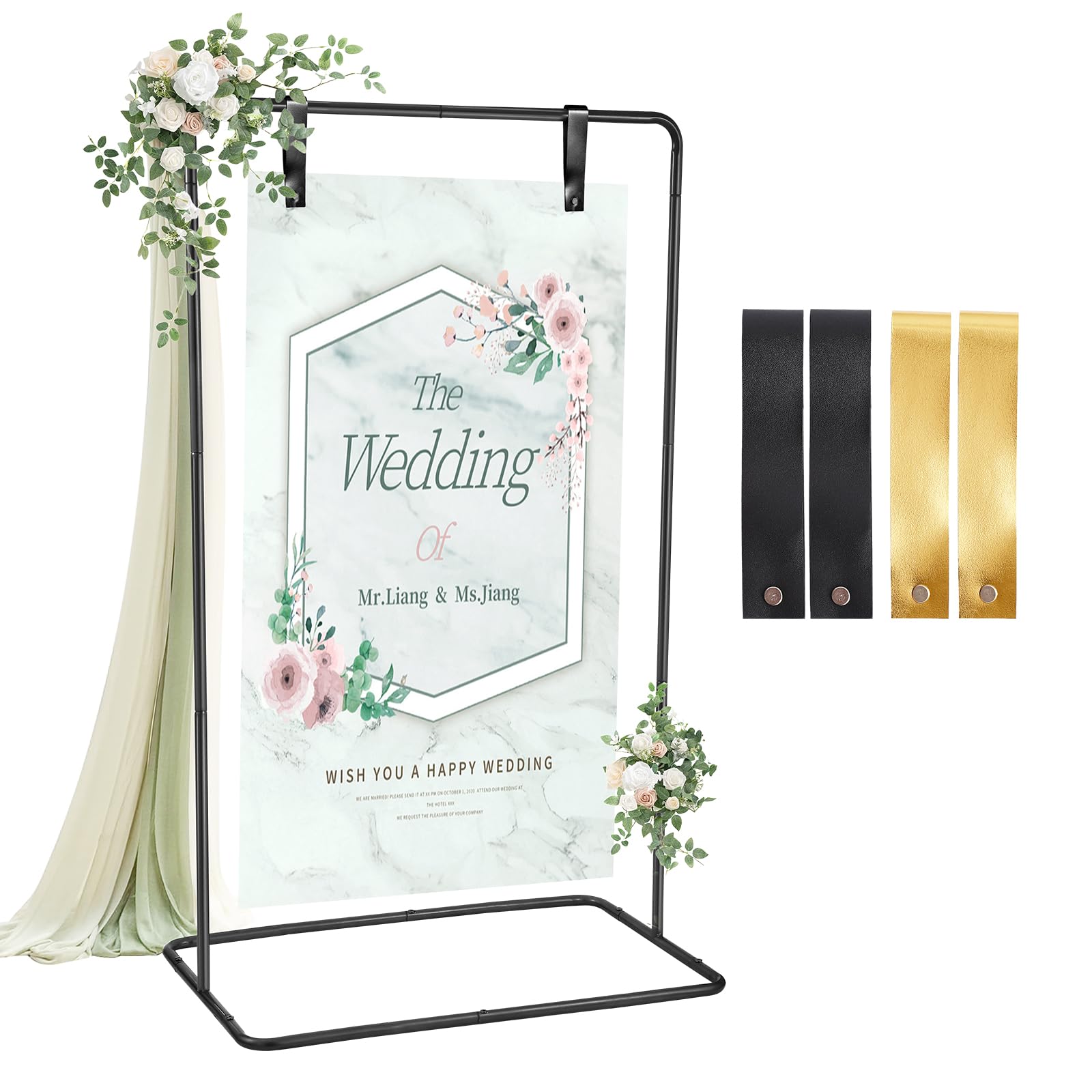 Amazon.com: ParseBio Wedding Sign Holder, 68”x31”x 20” Adjustable