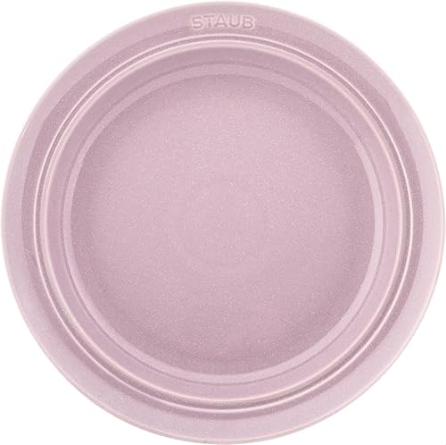 Miniatura 9 de Staub Z1023-895 Plato, 10.2 pulgadas (10.2in), rosa de gasa, plato, cerámica, apto para microondas, placa de cerámica