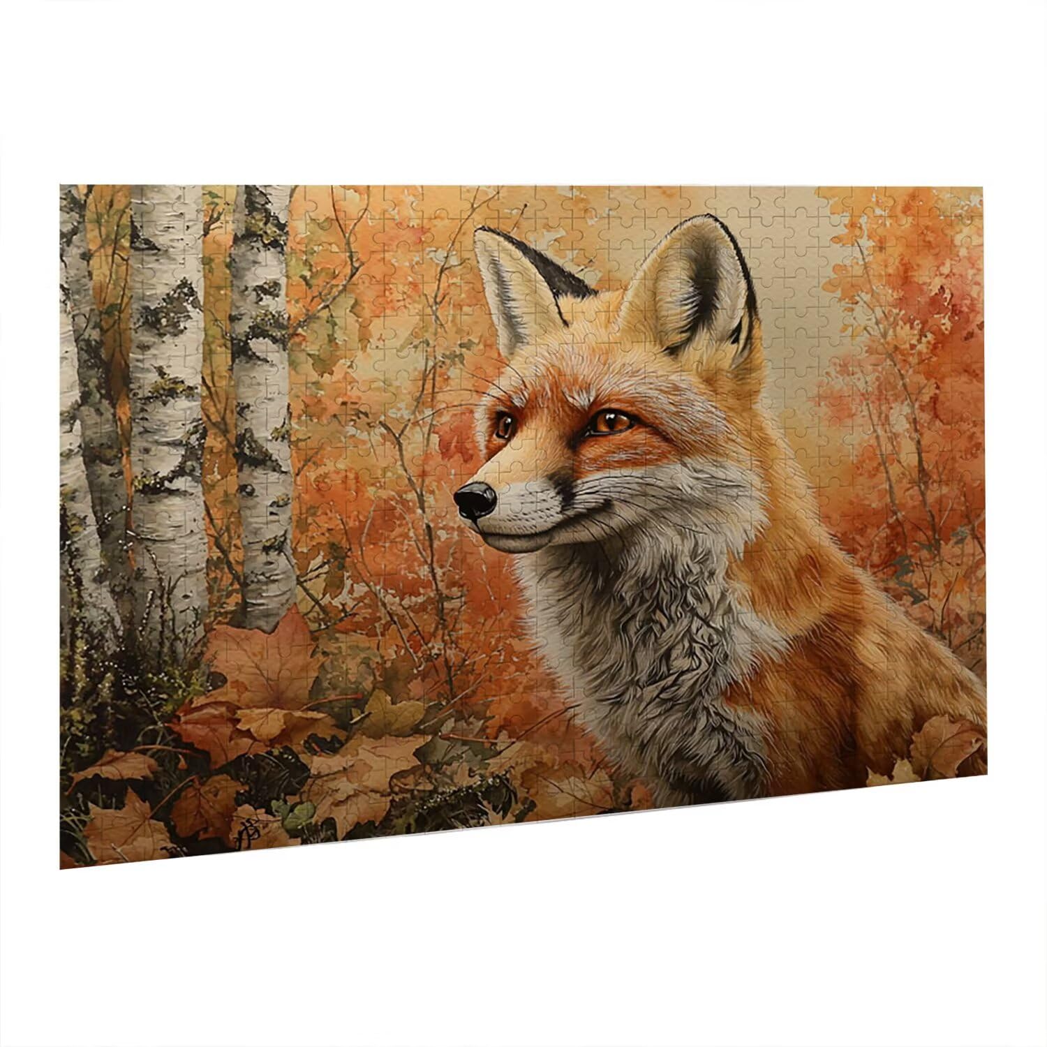 Jigsaw Puzzle, 6000 Pezzi Puzzle Classici, Volpe Puzzle Rilassamento Intelligence, Mpossibile Difficile Puzzle Impegnativo per Adulti Puzzle Gioco Familiare, Regalo per Amore Amico Foresta fr0-1128