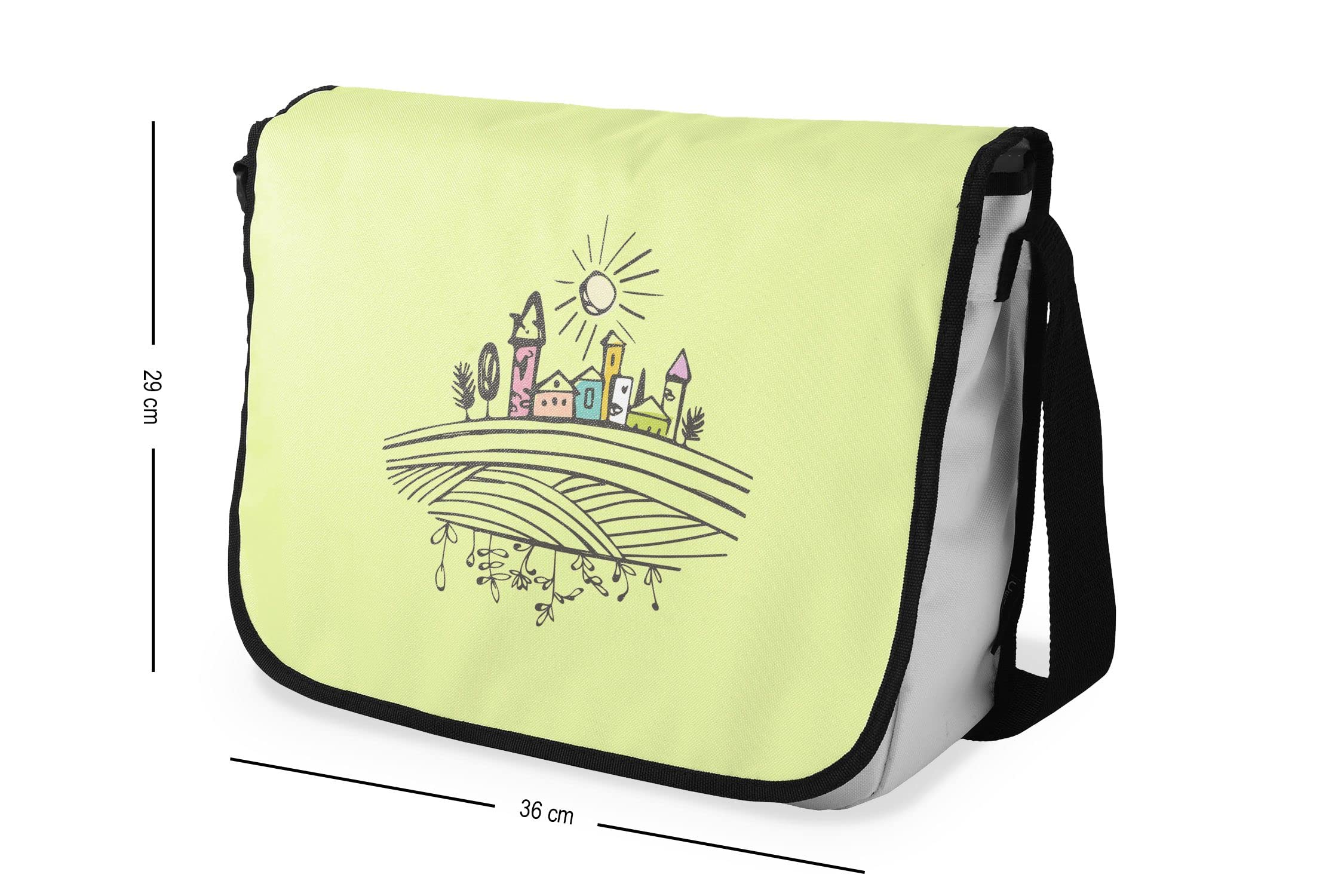 Bonateks Frschlbg101249, La Borsa della Scuola Unisex-Bambini e Ragazzi, Multicolore
