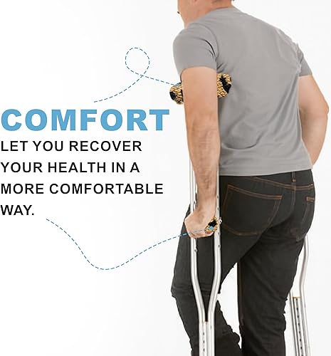 Miniatura 7 de SPRING SEAON Almohadilla de espuma viscoelástica para axilas y fundas de agarre para las manos, ajuste universal, transpirable, absorbe la humedad,