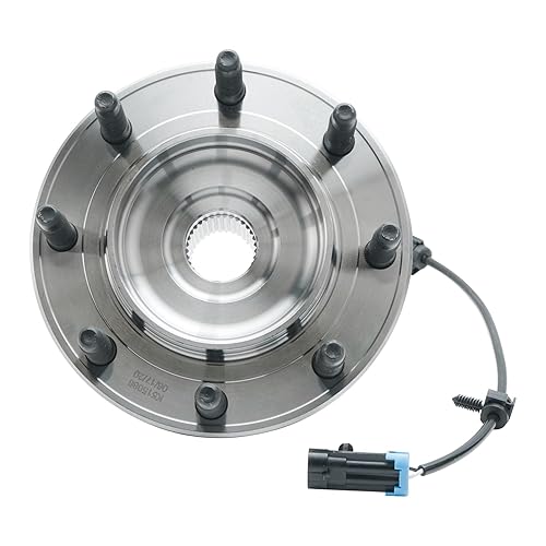 Miniatura 34 de Detroit Axle - Buje de cojinete de rueda delantera 4WD para Ford F-250 F-350 Super Duty 1999-2004, Excursion 2000-2002, Cojinete de rueda y conjunto