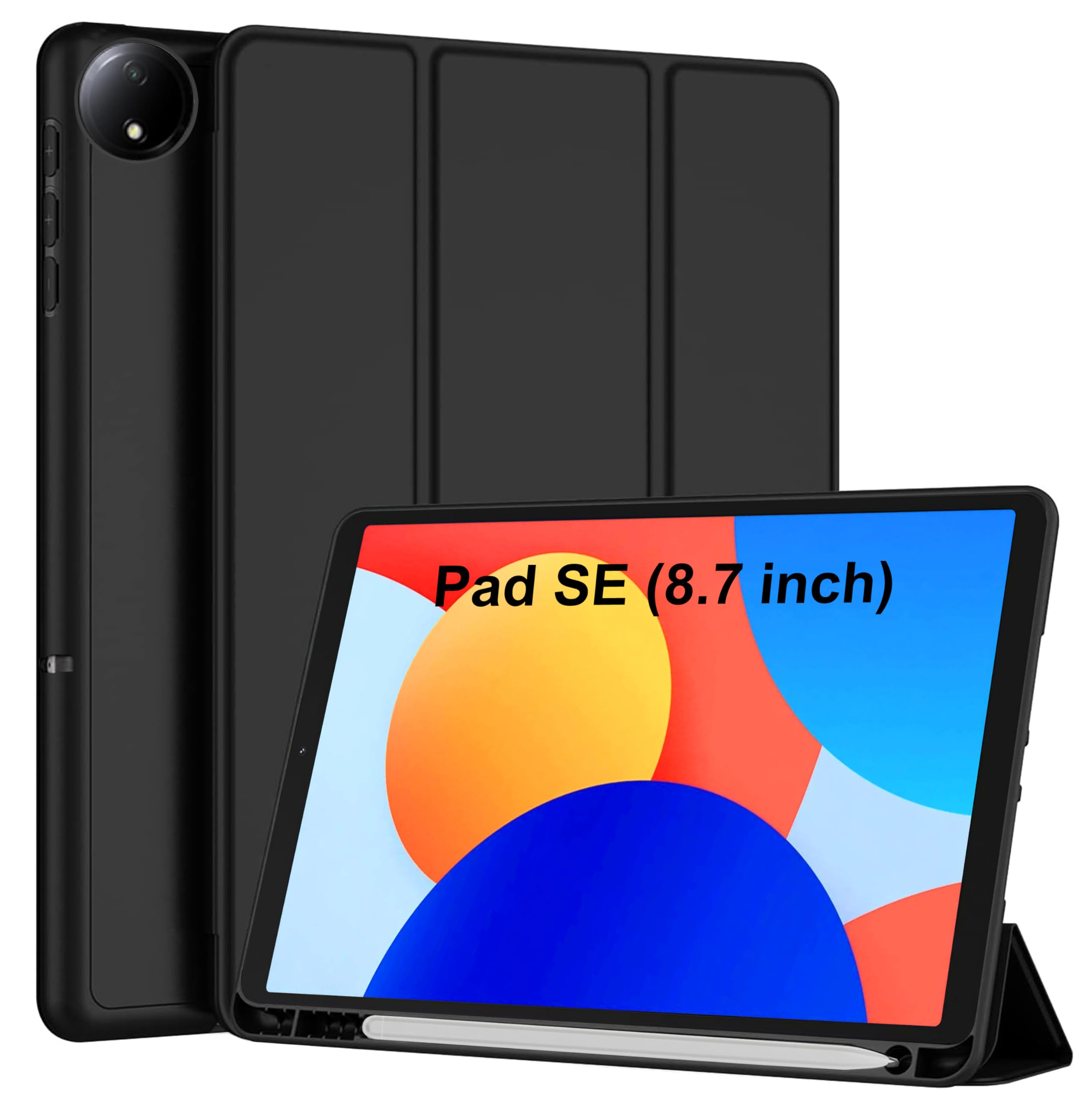 TGK Trifold Cover for Redmi Pad SE 8.7 inch Tablet with Pencil