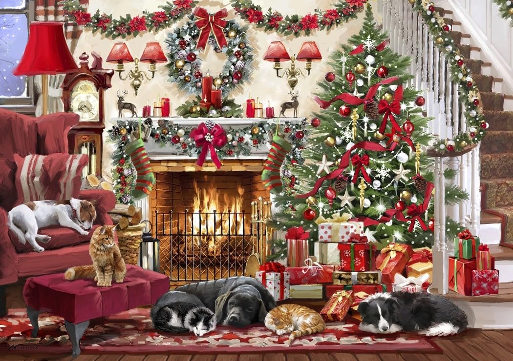 Bluebird Puzzle Cosy Fireplace - 2000 Teile