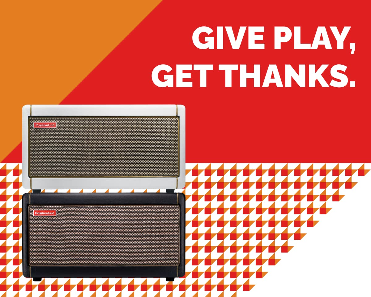 Positive Grid Spark Guitar Amplifier, Electric, Bass and Acoustic